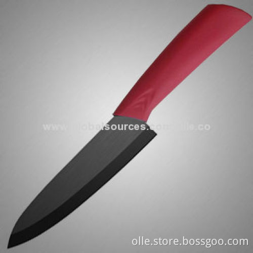 7'' Colorful Handle Ceramic Chef Knife